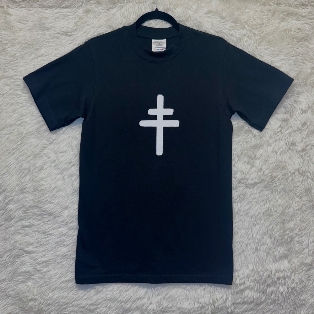 President Band Official Tour‎ Merch Shaka Wear Black Cross Graphic T-Shirt Small